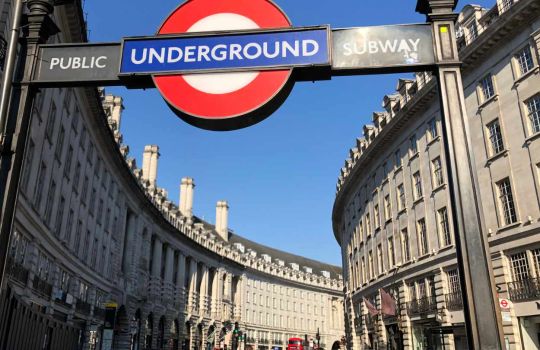 Photograph of Regent Street in Westminster