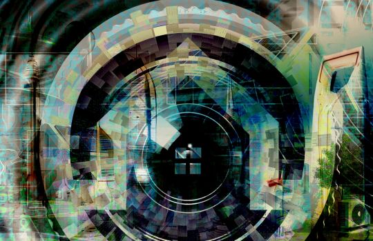 Futuristic Button Image